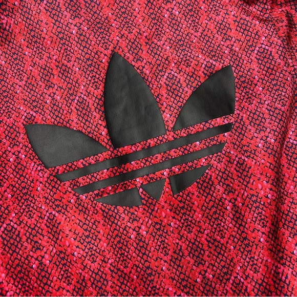 Adidas Originals Firebird Track Jacket in Red Snake Print - Picture 5 of 8